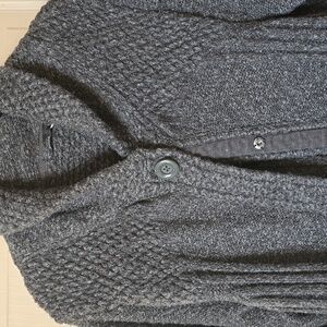 Pyrana Gray Women's Sweater SUPER WARM. FLARES AT BOTTOM